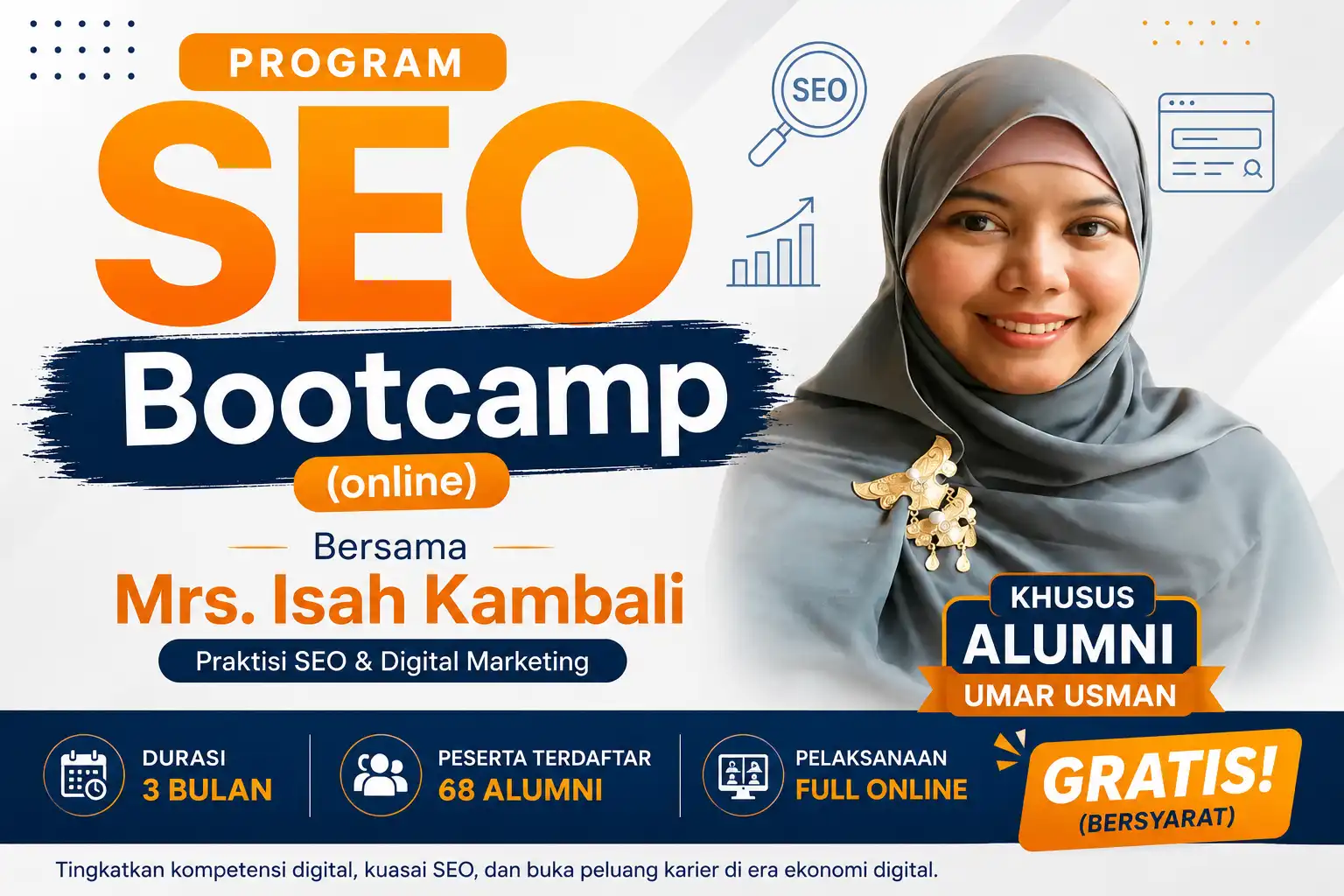 SEO Bootcamp Alumni Umar Usman untuk pengembangan talenta digital